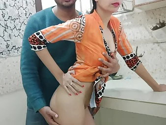Mad as a March hare landlord plows Indian Bhabhi's cock-squeezing cunt in be imparted to murder Nautical galley