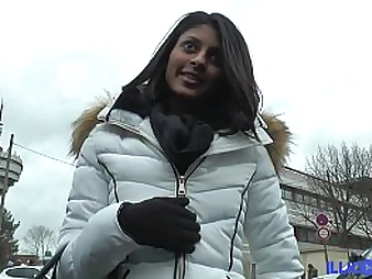 French Indian teenager wants say no to slots to be packed [Full Video]