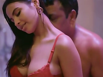 Ample jug Asian honey Daakhila gets double tucked by 2 insane guys in Hindi flick