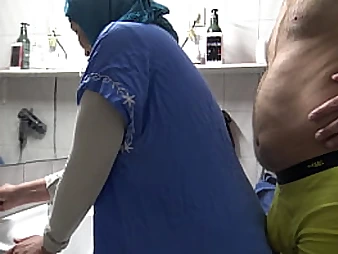 Stepmommysusan gets her hijab ripped off while getting plumbed by a German deviant man