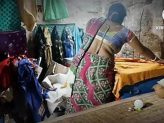 Indian Desi housewife India Desi disrobes & gets torn up rear end-fashion from behind