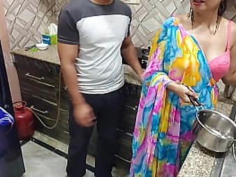 Desi Bhabhi Plumbed Rock hard in the Kitchen by Her Devar - Highly first Time in a Filthy Converse-Packed Session!