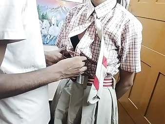 Super-hot and steaming Indian school girl gets porked in school uniform