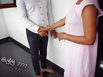 Slsexystrips, the super-hot chinese honey, gets infatuated with a stranger electro-treatment man yon Sri Lankan plow-jamboree