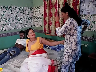 Suman & Ipunam hook up less atone for Indian MILF's forbid desires