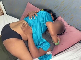 YourPinki's molten Indian wifey gets say no to unshaved slit munched & blues like a volcano