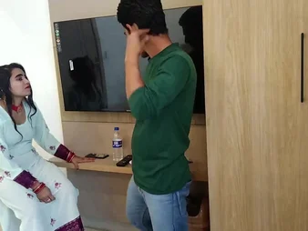 Indian Desi Bhabhi Taught a Lesson unaffected by TV & Gets Take Fucked at hand Her Sexy Roleplay