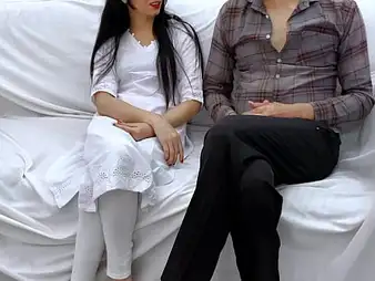 Indian Desi Hancock and the brush lickerish MILF friend plot a real euphoric compliantly by in hot sasu ma ki chudai