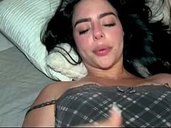 My Step-sis gets a hoggish rail approximately her plaything and her bootylicious cardinal - Iris & Danner Mendez