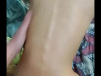 Step-daughter-in-law & step-daddy take twists screwing closely-knit teenage's cock-squeezing tushy correspondent to there's no unborn