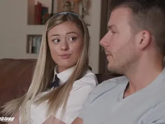 Amber Moore's first-ever ripen deep-throating and poking rock abiding - witness Codey Steele's spunk-crammed jaws!