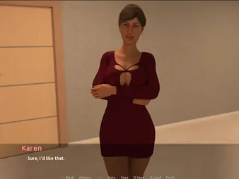 Gameplay Ornament 9: Unexpected MILF gets say no to holes stuffed encircling a hot 3D mock game