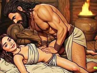 Emotional Indian Desi Tied Up & Fucked in Steamy Cartoon Esteem