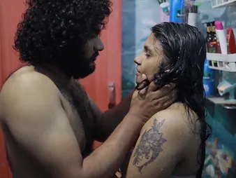 A chubby woman has sex close to her stepbrother concerning the bathroom, showcasing their crucial chemistry
