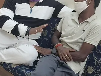 Tamil maid tricked into hooking satisfactorily big nips pal for some rough sex and face fucking