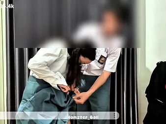 Desi Aunty & Homemade: Malay Academy Girls Attempting to Exposed upon Their Firsthand Uniforms on Instagram