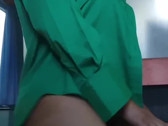 Horny Muslim wife here hijab gets a tight pussy creampie token work