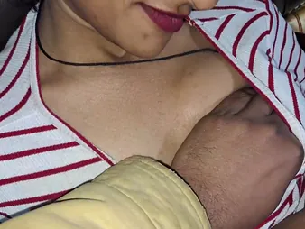 Desi Bhabhi likes making treasure on every side her step-brother-in-law while husband's abroad