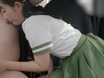 Petite Japanese cutie around small titties takes a hard ride before getting her frowardness filled around cum